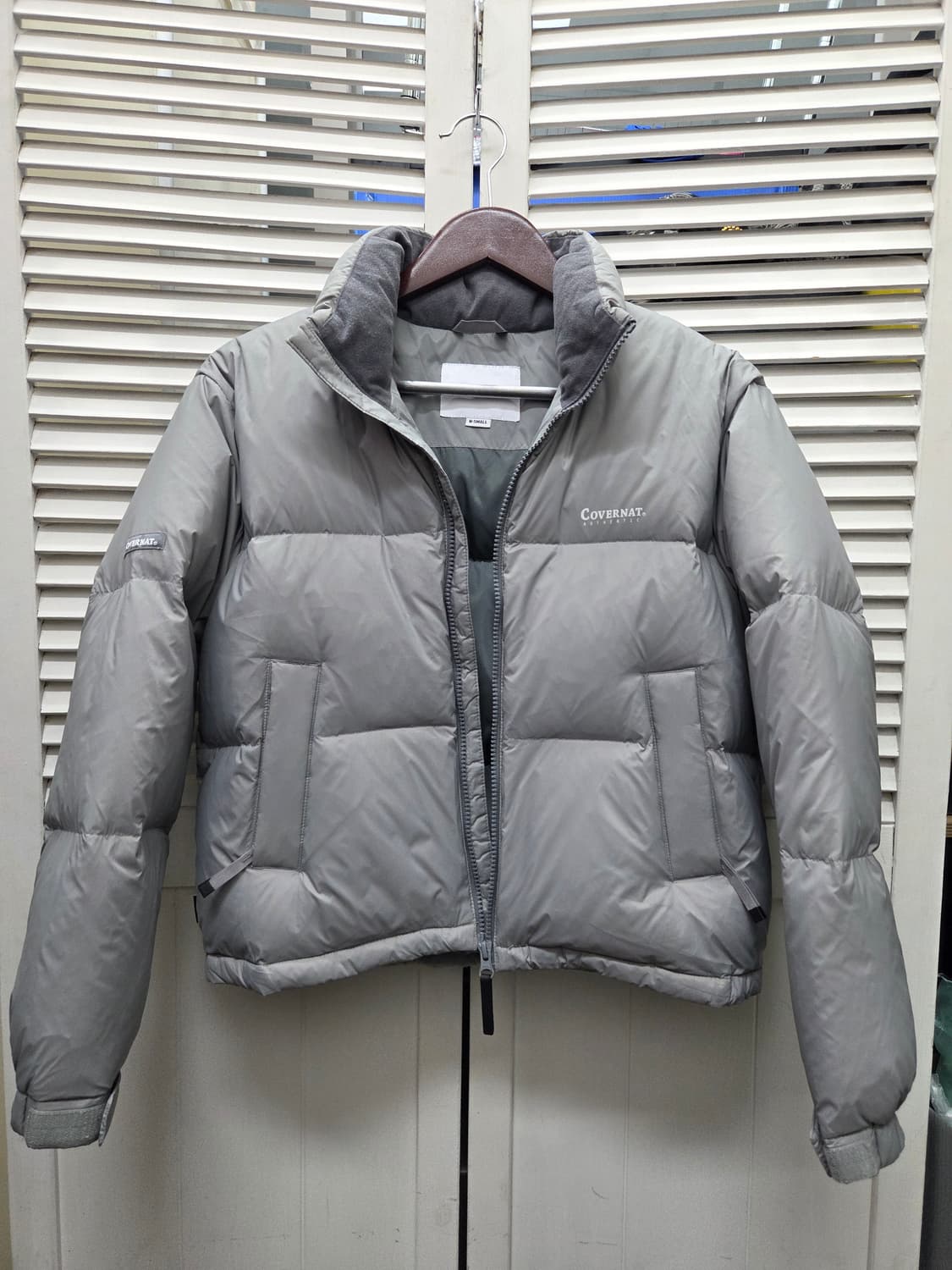 커버낫 덕다운 숏 푸퍼 패딩 상품이미지2