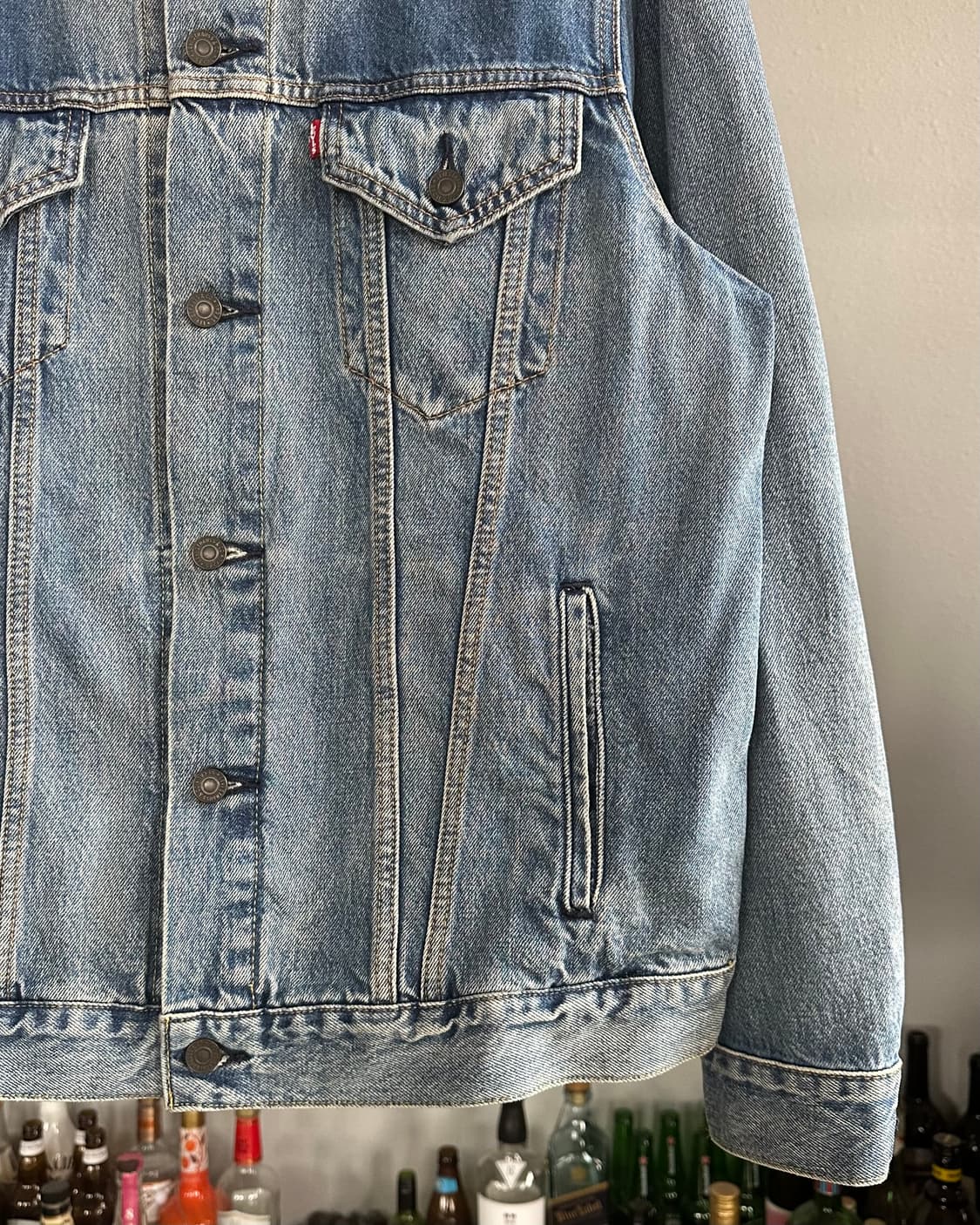 [L]리바이스 x 버질 아블로 빅E 프리미엄 트러커 데님 자켓 상품이미지5