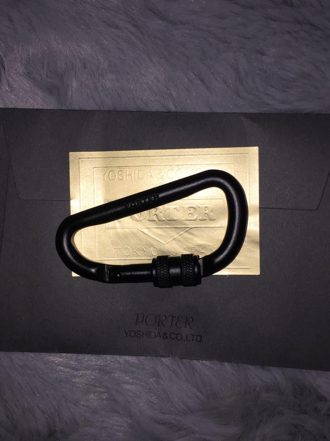 포터 Porter 카라비너 블랙 새상품 상품이미지1