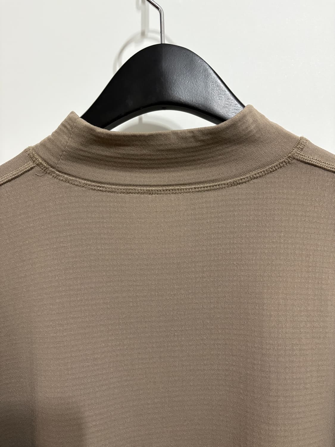 세티스파이 / 립스탑 트림 고스트플리스 모크넥 롱티 데저트 토프 / 4 상품이미지9