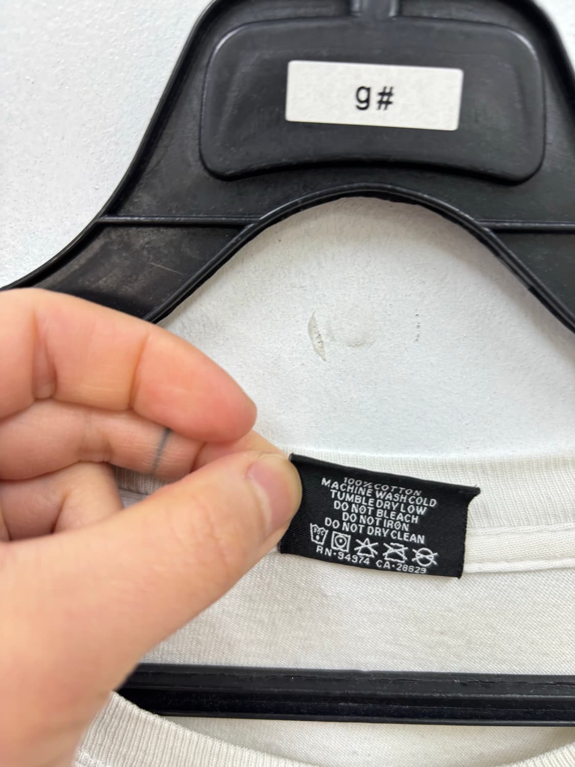 스투시 백로고 긴팔티 상품이미지6