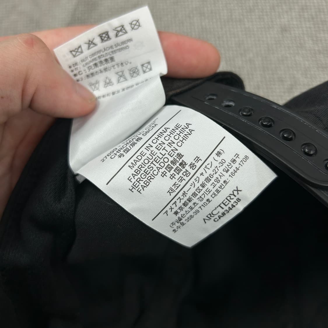 아크테릭스 스펠아웃 로고 볼캡 상품이미지6