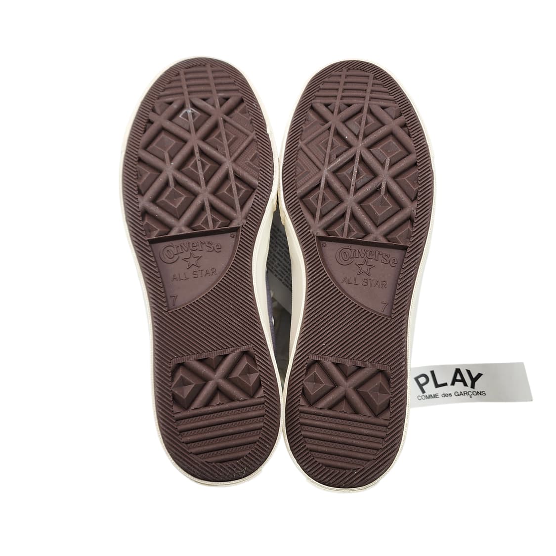 [255]꼼데가르송 X 컨버스 척 70 스틸 그레이 로우 상품이미지7