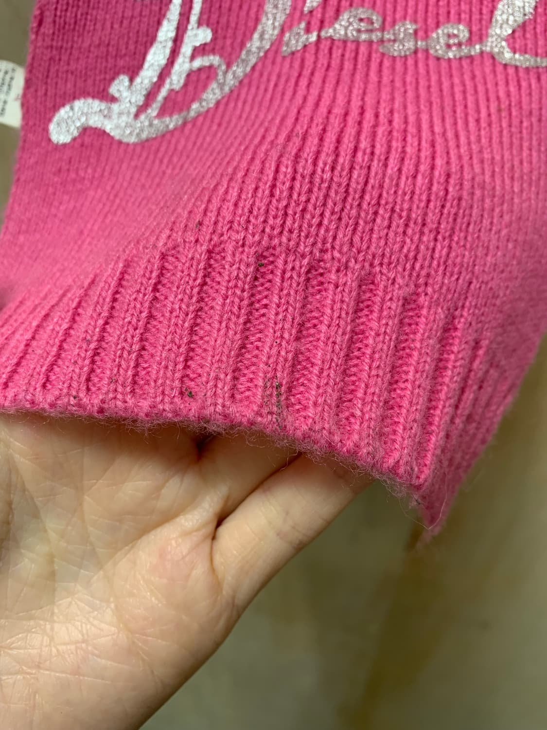 [직수입] 빈티지 diesel 니트 스카프  상품이미지6