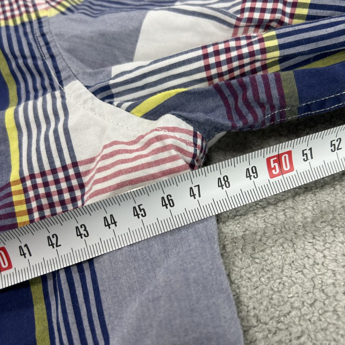 타미힐피거 체크 셔츠 남방 s 상품이미지4