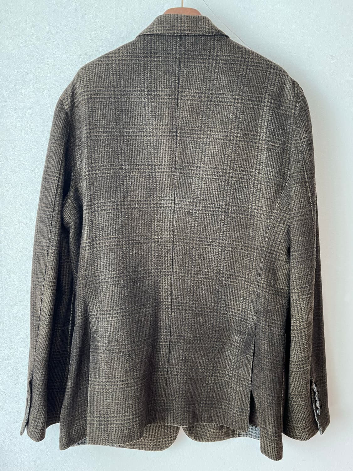 버버리 런던 브라운 체크 블레이저 MADE IN ITALY 상품이미지3