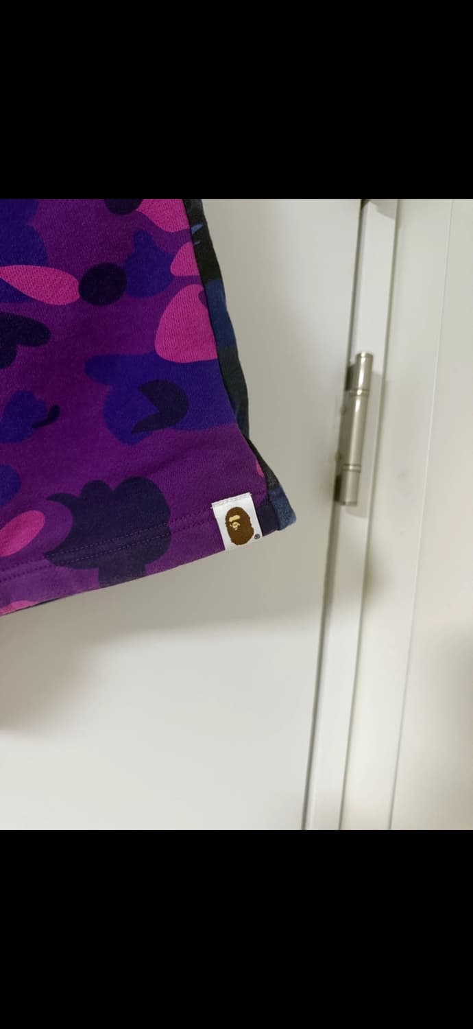 베이프 BAPE 샤크 반바지 M 보라 카모 상품이미지2