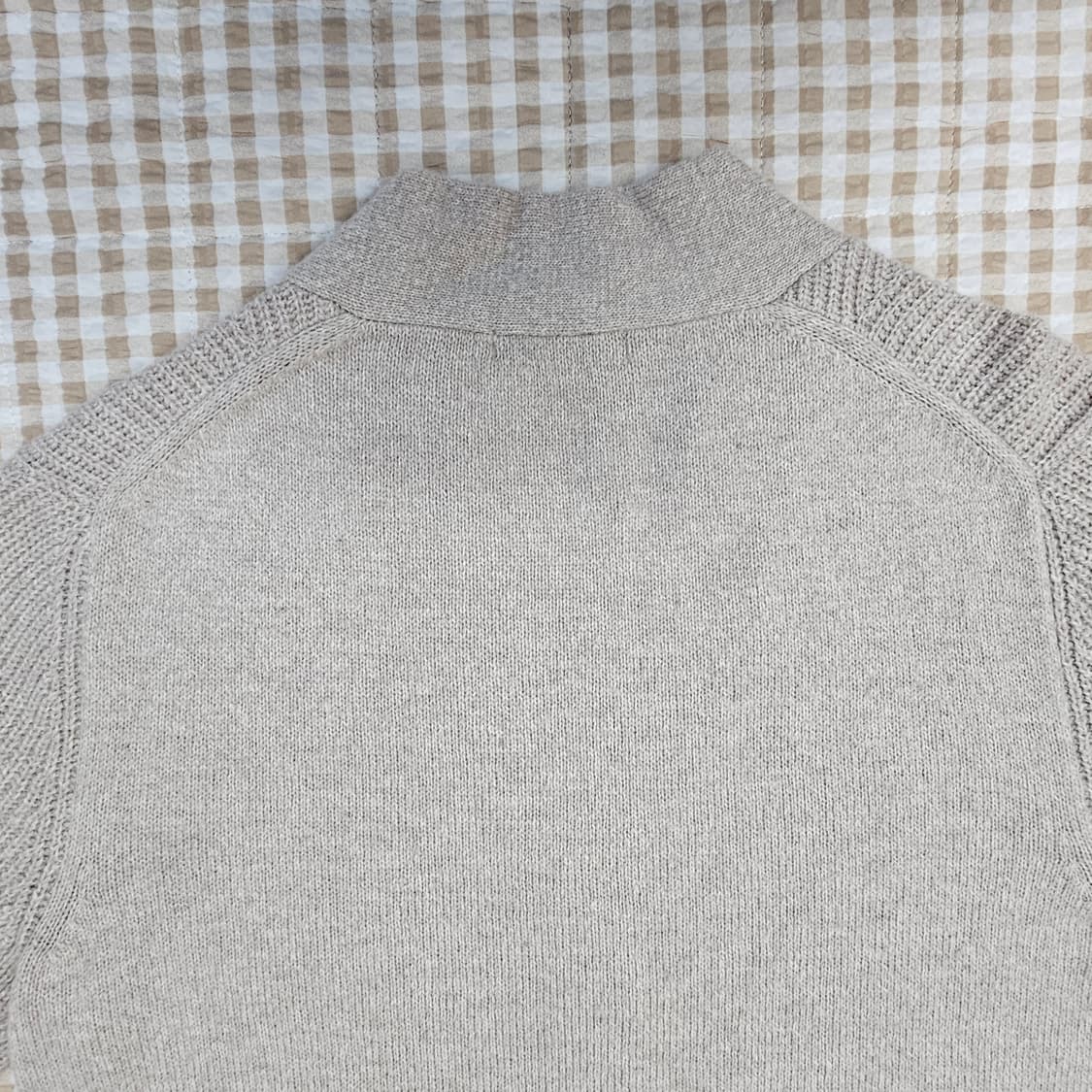 지오지아 브이넥 니트 가디건 남자100 상품이미지5