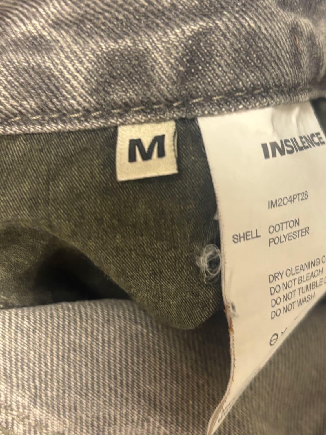 인사일런스 더블 프론트 워크팬츠  상품이미지3