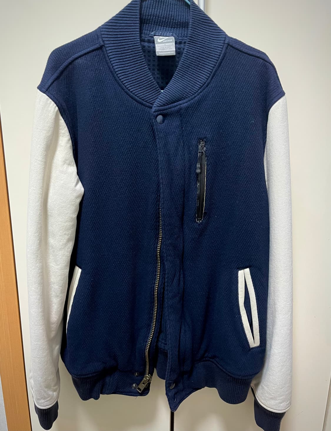 나이키 빈티지 울 바시티자켓 상품이미지1