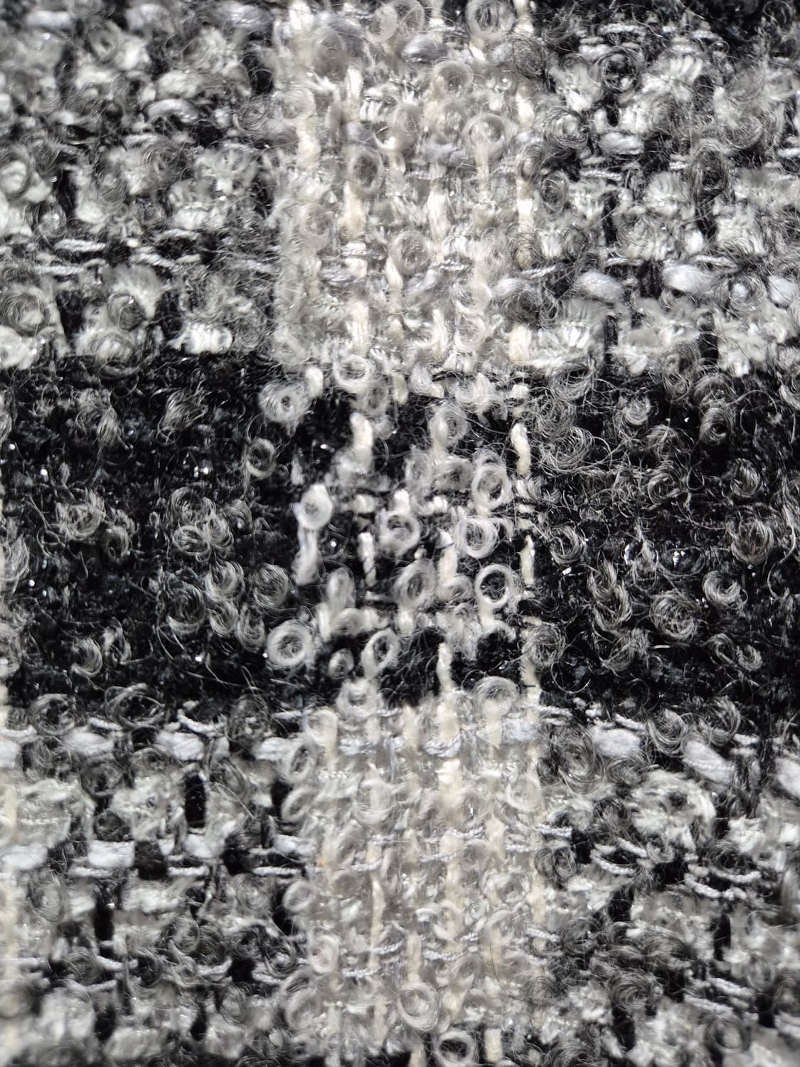 체크 부클트위드 자켓 상품이미지6