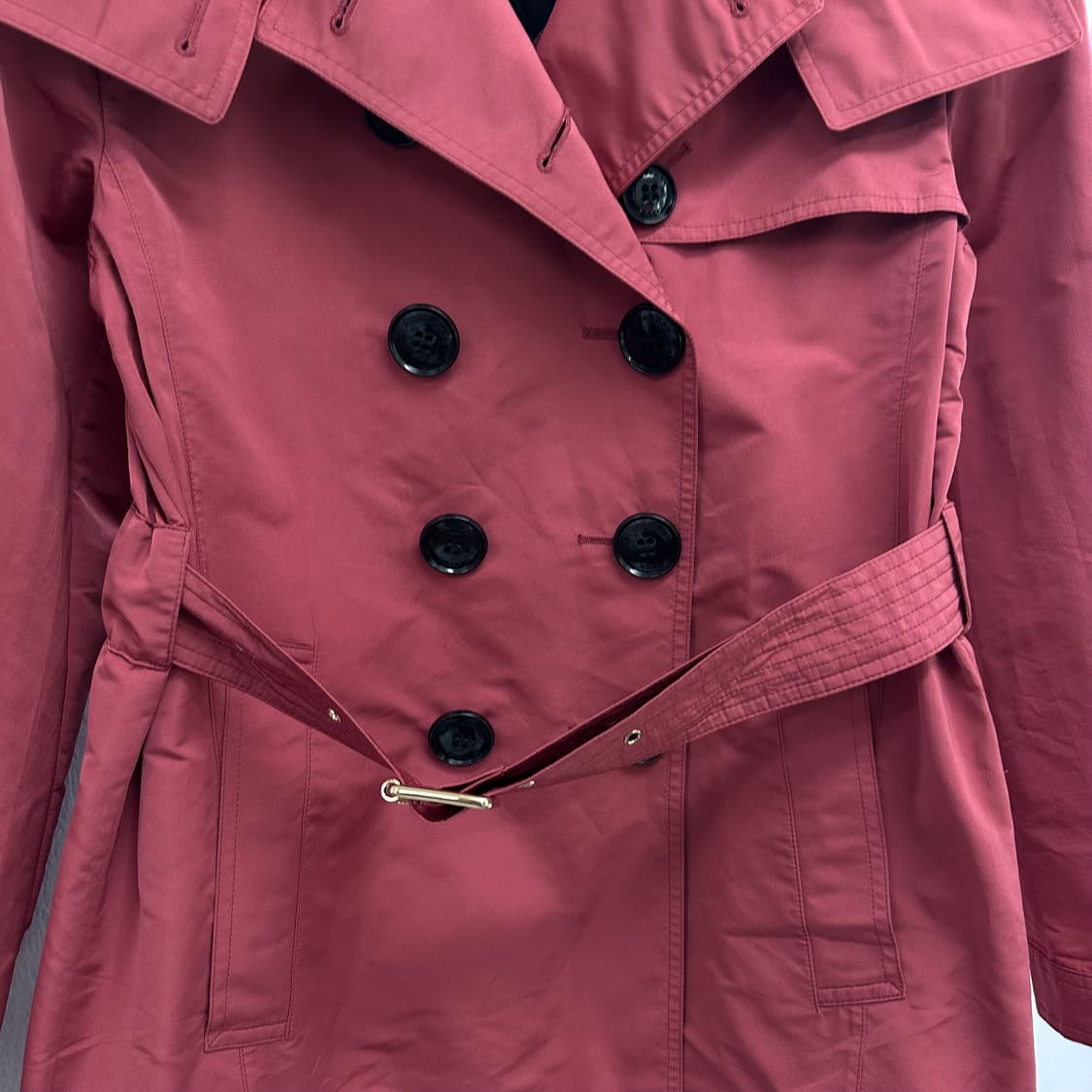 버버리 후드 하프 트렌치코트 자켓 상품이미지5