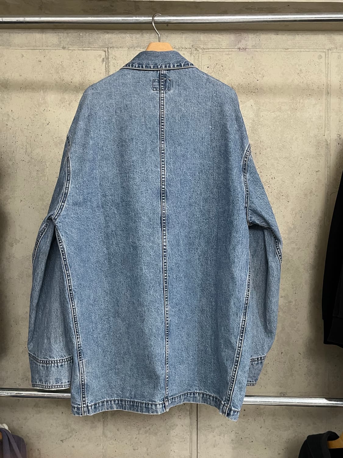 90s USA CALVIN KLEIN DENIM CHORE COAT 상품이미지8