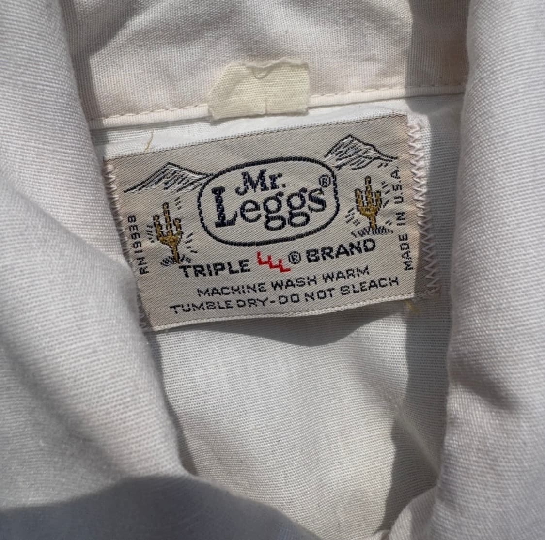 [M~L] 70s Mr.Leggs 웨스턴 셔츠 상품이미지8