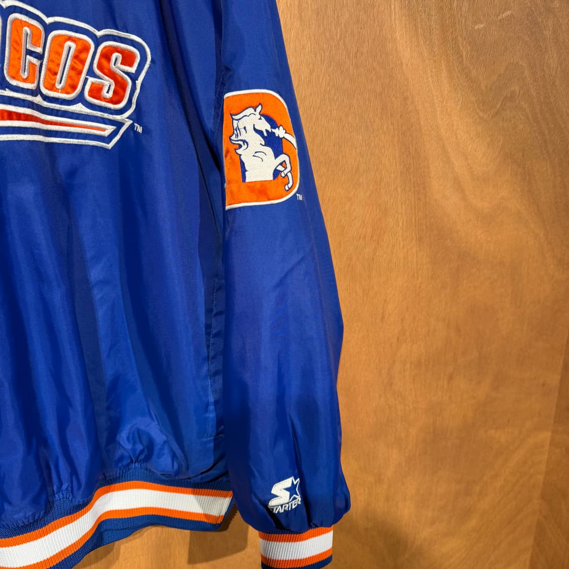 스타터 NFL 90s 덴버 브롱코스 웜업 자켓 XL 올드스쿨 상품이미지6