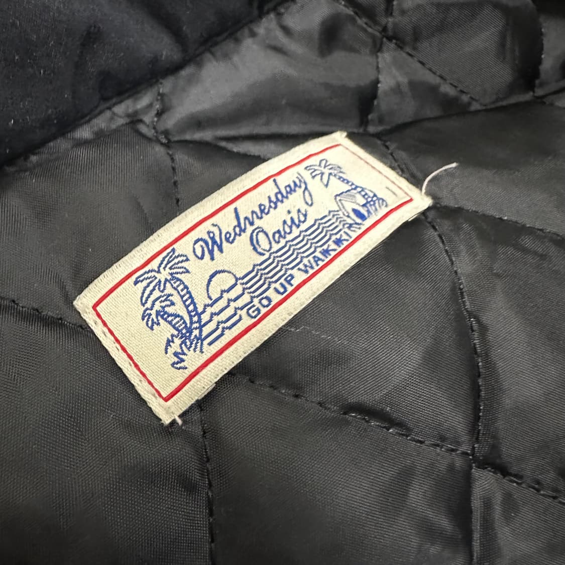 웬즈데이오아시스 롱 야상 점퍼 블랙 상품이미지8