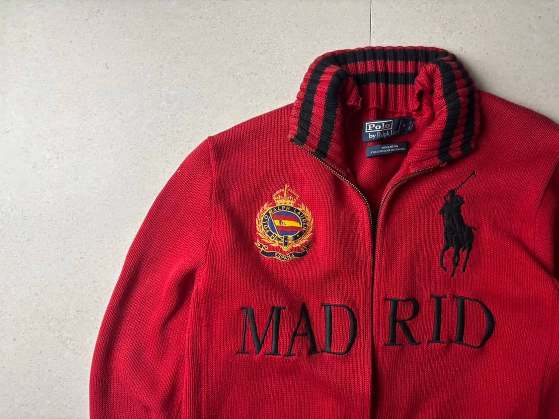 폴로 빅포니 마드리드 니트집업 상품이미지2