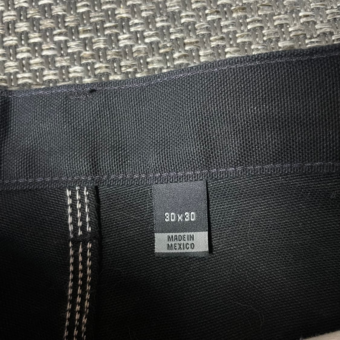 (30) 칼하트 더블니 블랙 포인트 백카고 데님 팬츠 상품이미지4