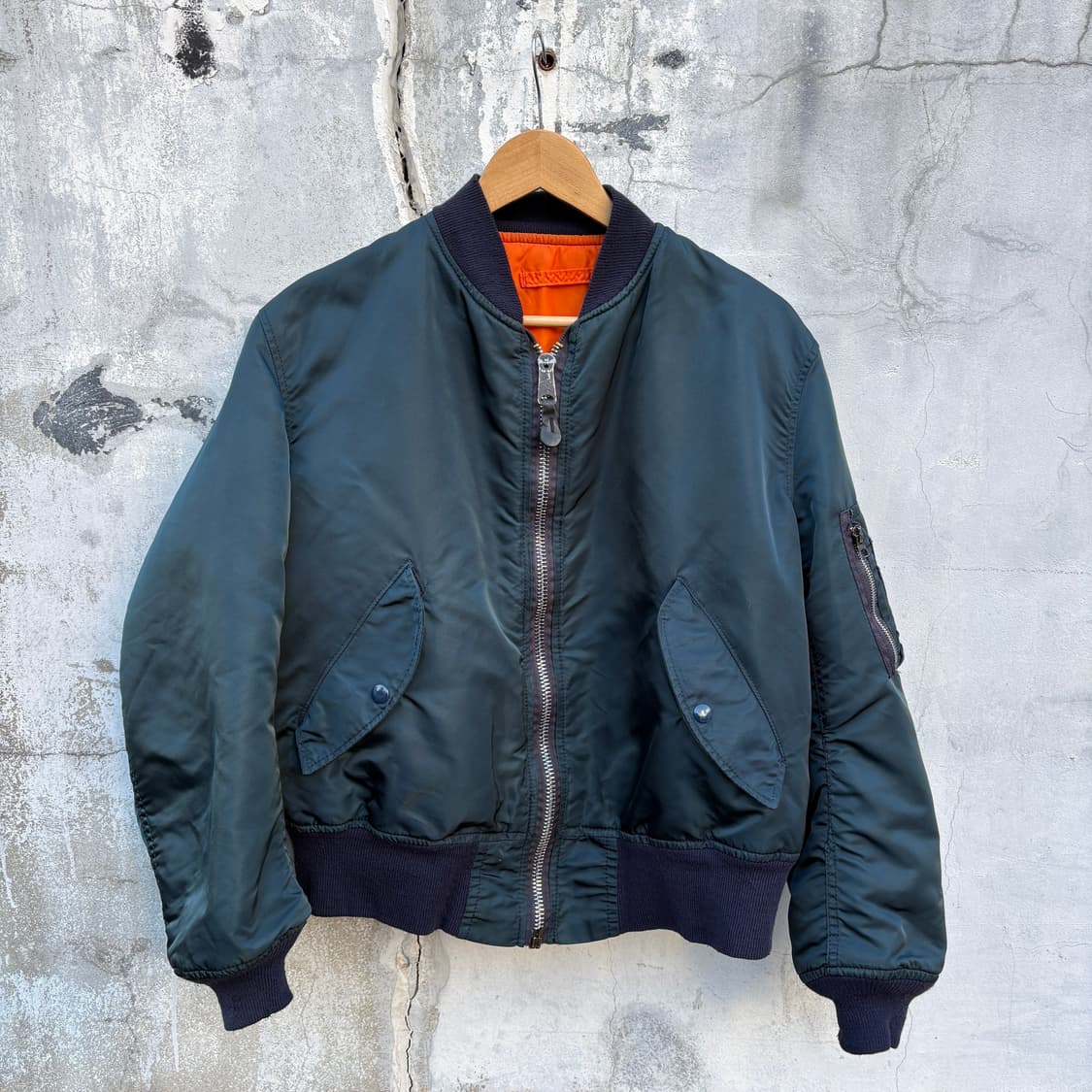 Alpha 90s 알파 made in usa Ma-1 자켓 상품이미지1