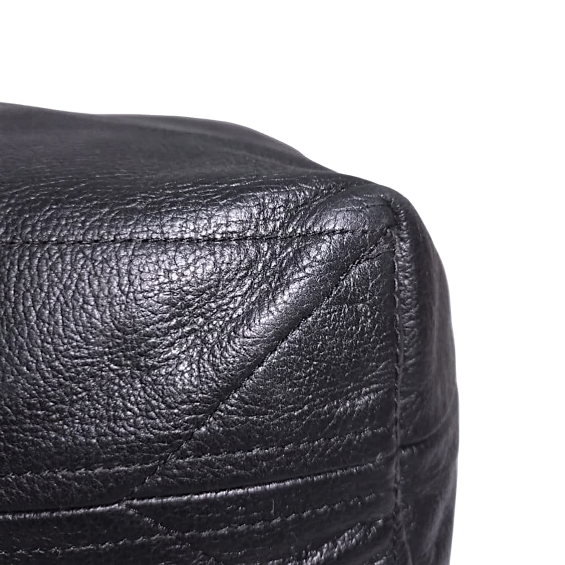 요지 야마모토 레터링 레더 토트백 상품이미지7