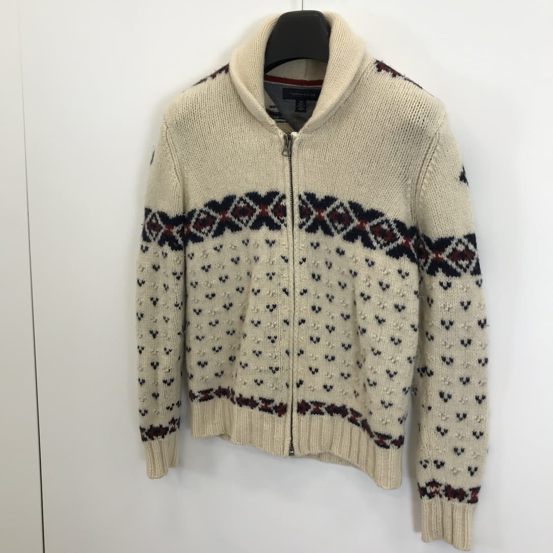 타미힐피거 빈티지 코위찬 니트집업 [S] 상품이미지2