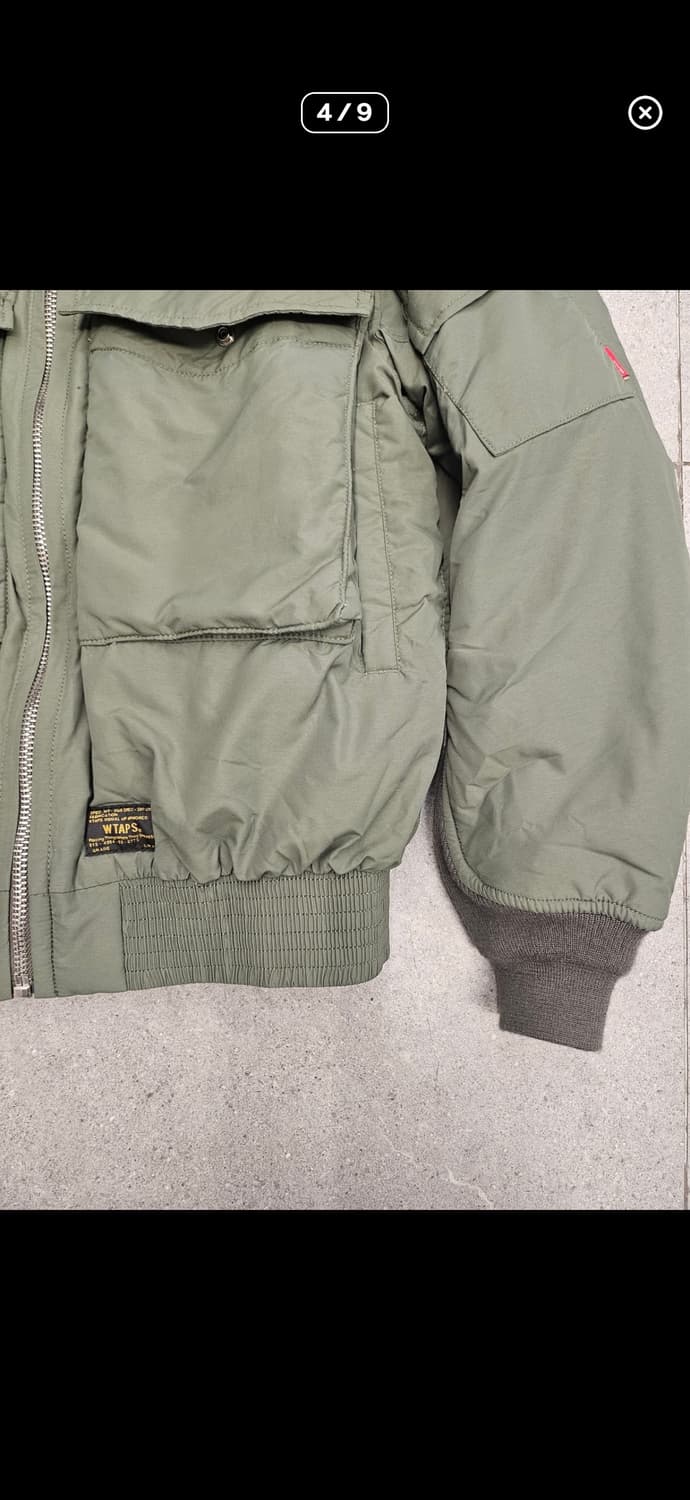 wtaps 항공점퍼 상품이미지4