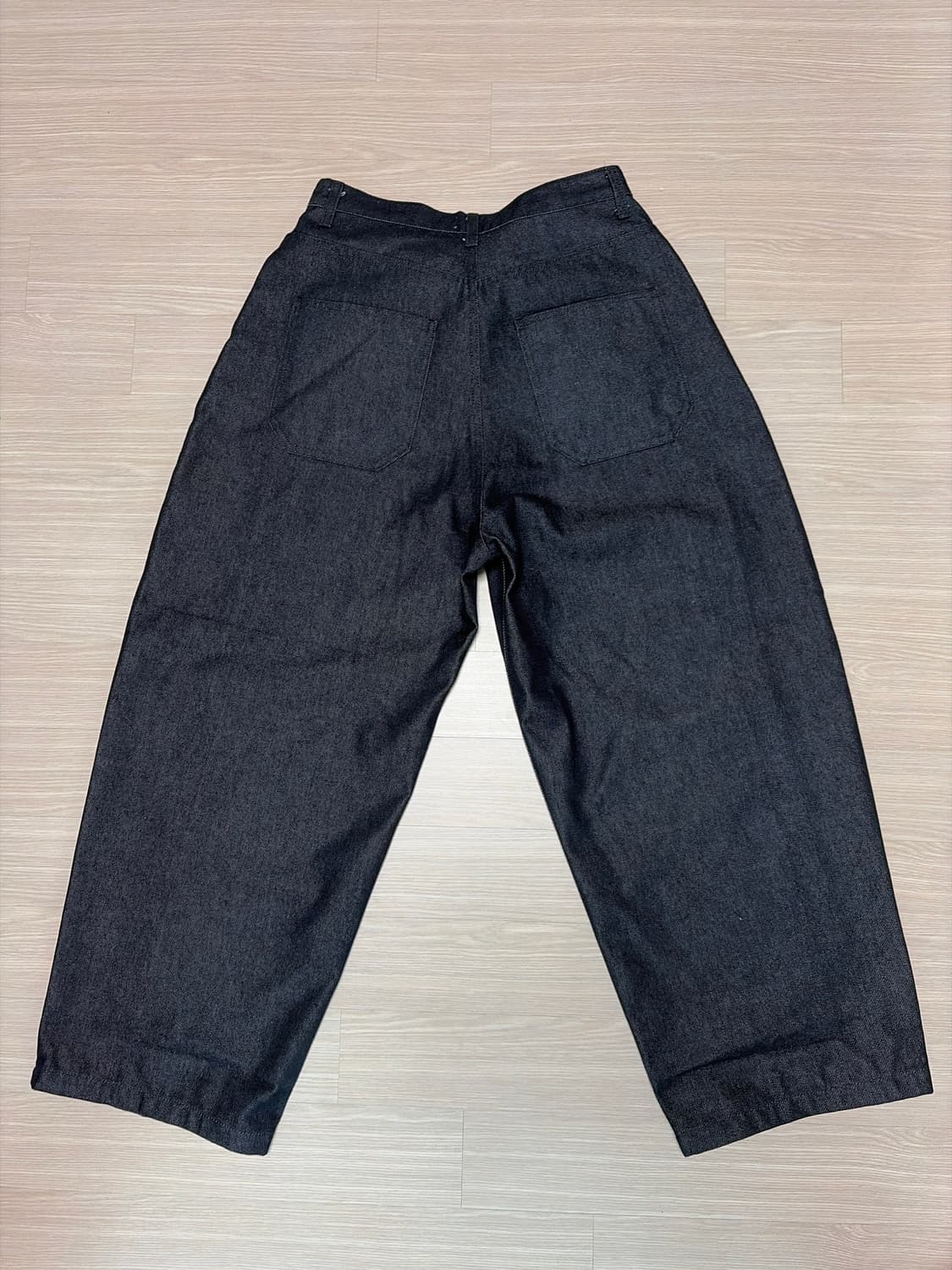 벌룬핏 논페이드 인디고 생지데님 상품이미지4