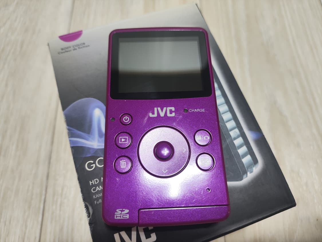 JVC FM1 핑크 풀박스 디지털 카메라 빈디 빈티지 카메라 디카 상품이미지5