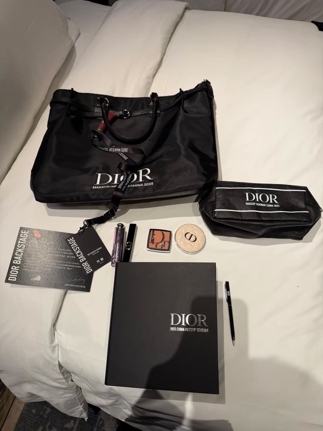  디올뷰티 메이크업 세미나 프리미엄 토드백 백팩 쇼퍼백 상품이미지5