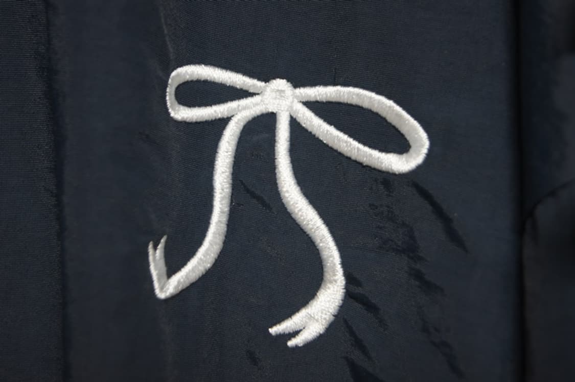 Dazy 리본 트랙탑 네이비 M 상품이미지5