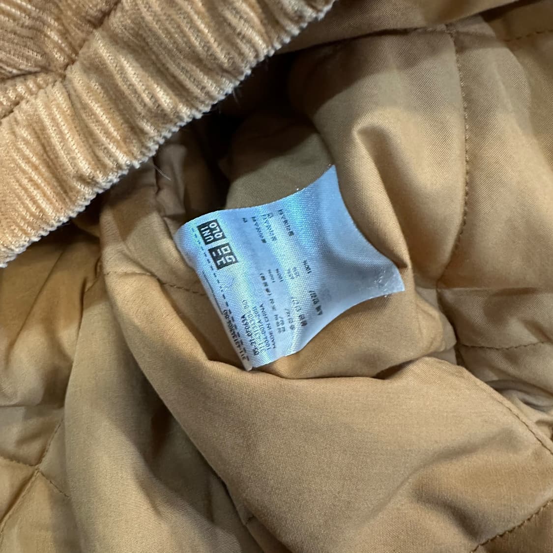 유니클로 U 코듀로이 블루종 상품이미지5