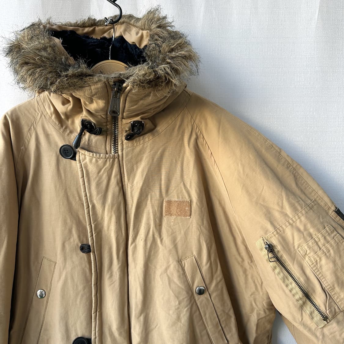 랄프로렌 폴로 진스 다운 파카 N3B 베이지 L 상품이미지3