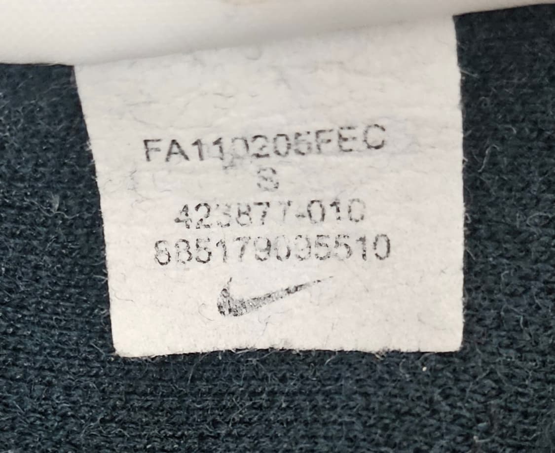 (95~100)M☆우주매물☆나이키브라질N98어센틱 [검실그레이]트랙탑져지 상품이미지4