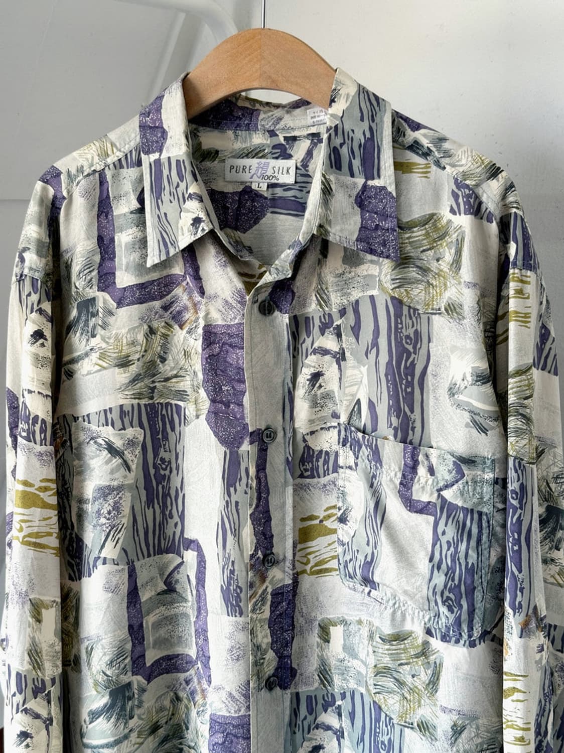 Light silk loose design shirt 상품이미지1