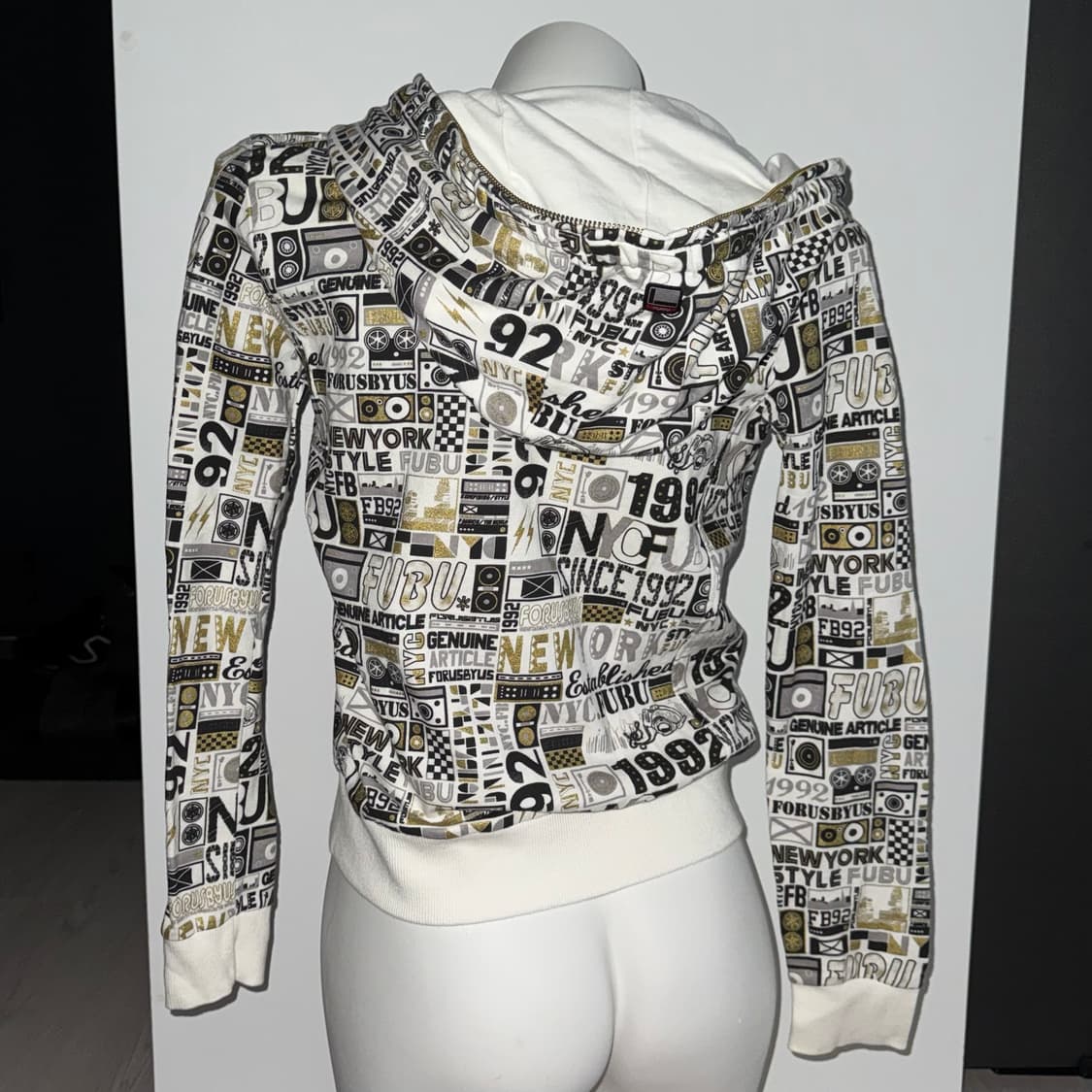 Fubu nyc 1992 Y2K 후드집업 상품이미지2