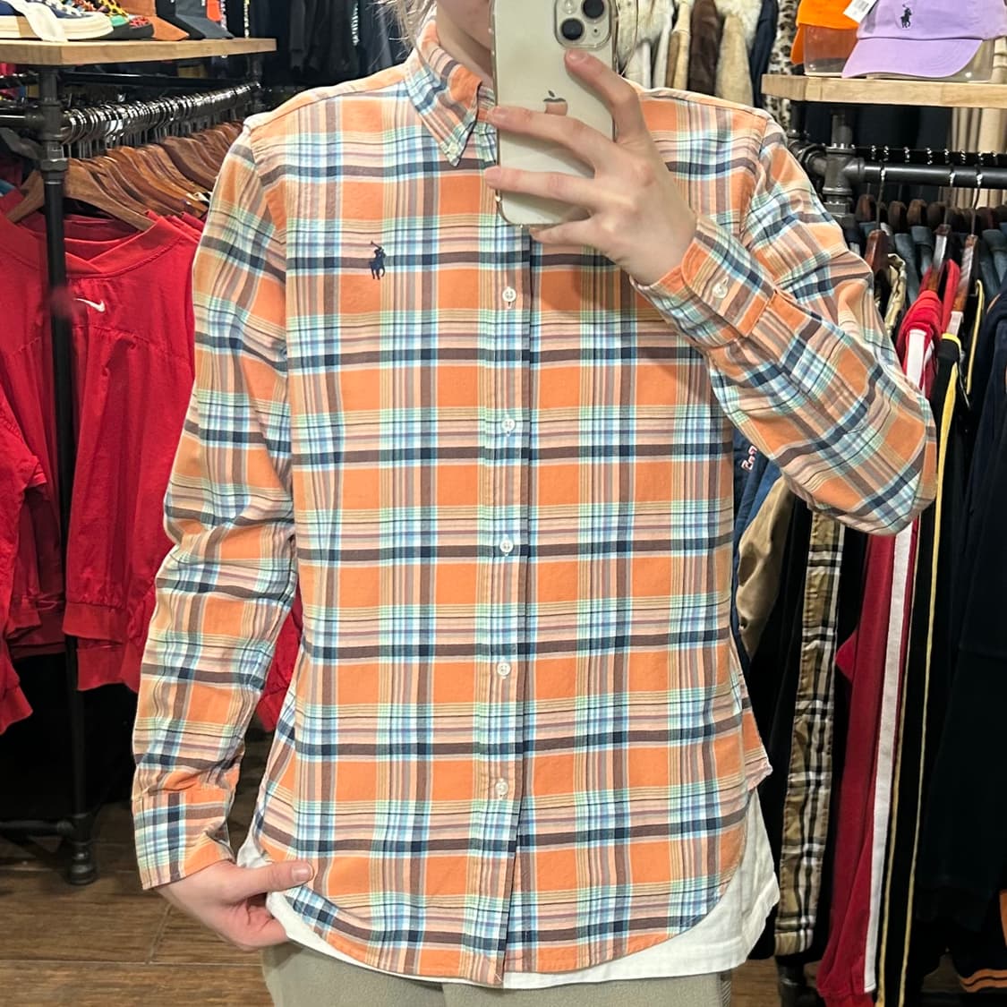 [HI] 폴로 셔츠 오렌지 상품이미지2