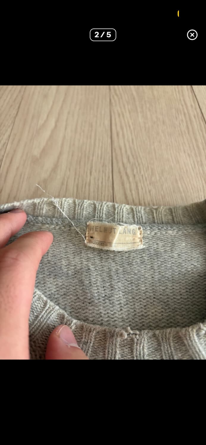 90s Helmut lang knit   상품이미지3