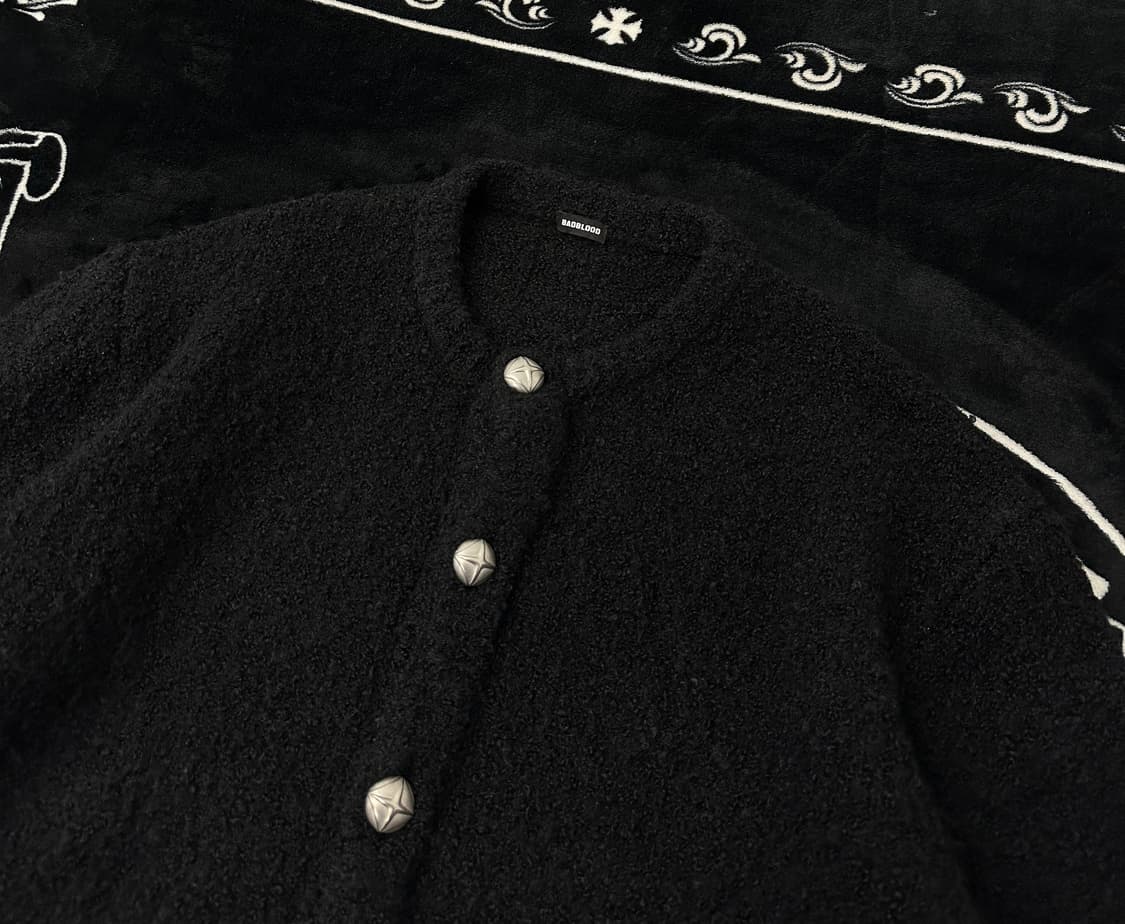 베드블러드 부클 가디건 L 상품이미지3