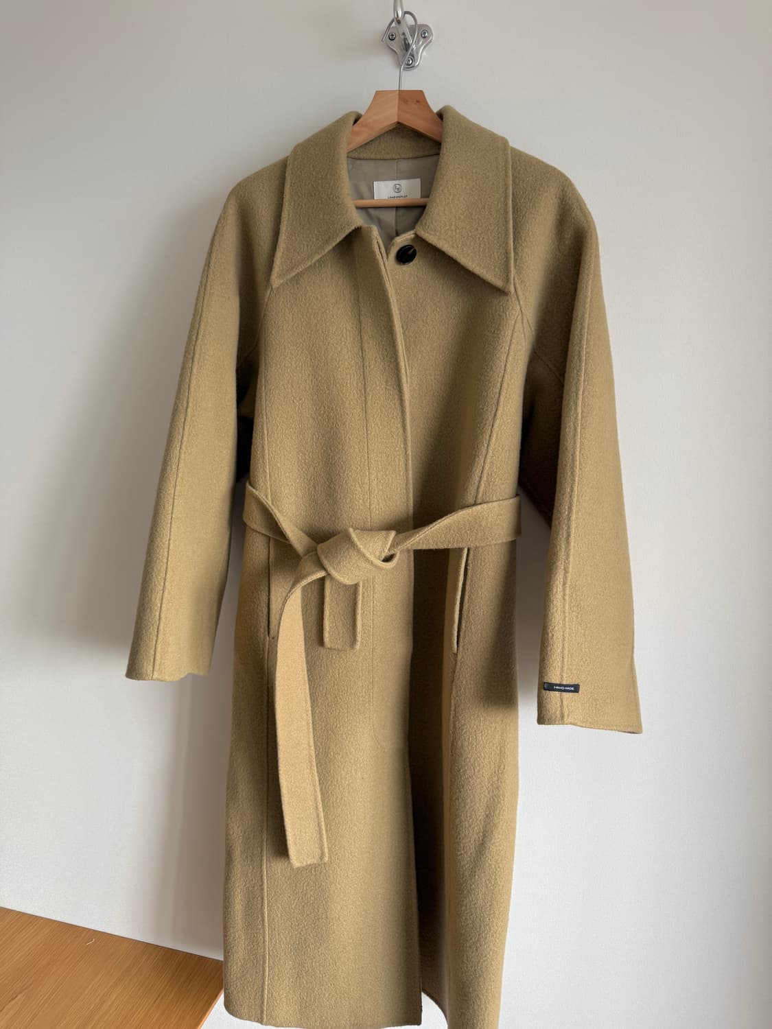 런던플랏(LONDONFLAT) 핸드메이드 울 코트(울마크) 상품이미지4