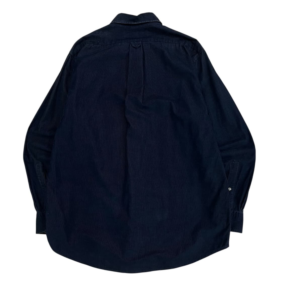 버버리 자수로고 네이비 골덴 셔츠 M 상품이미지2