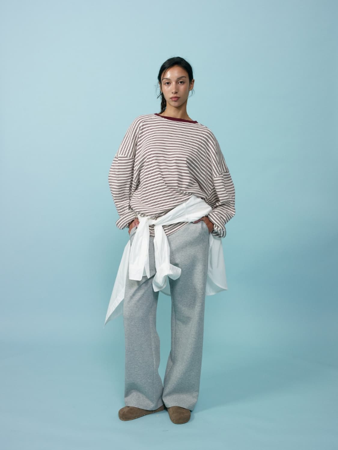 리본빛 take long sleeve tee 상품이미지1