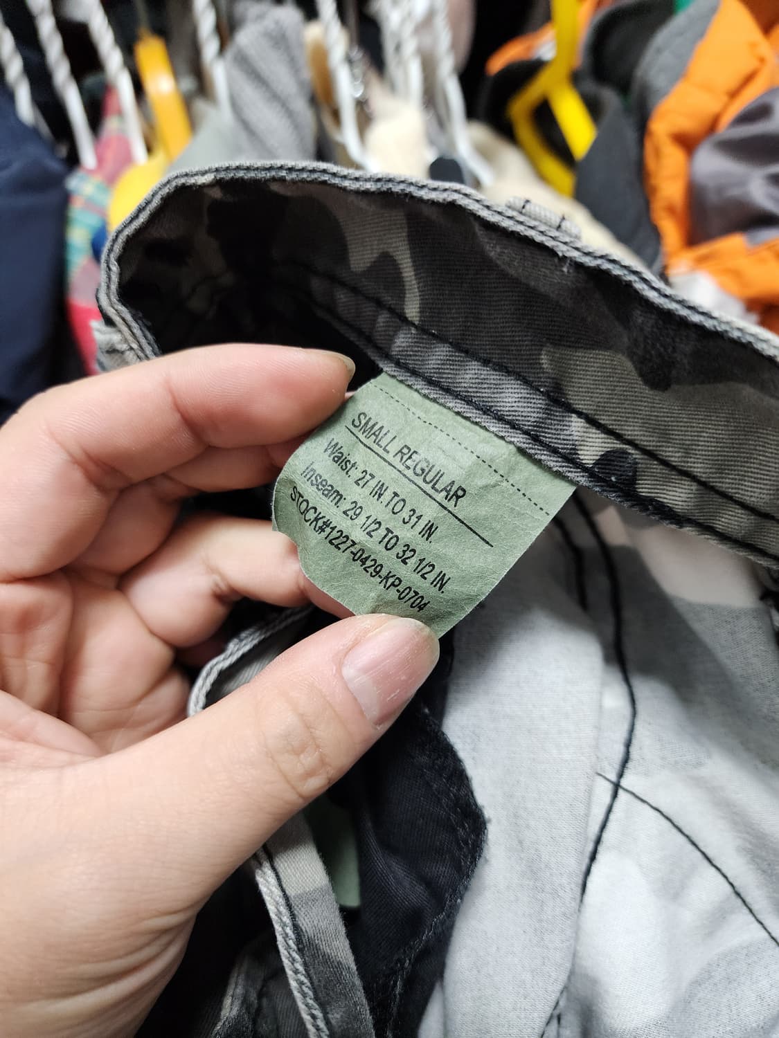 밀리터리 미군 로스코 카고바지  상품이미지9