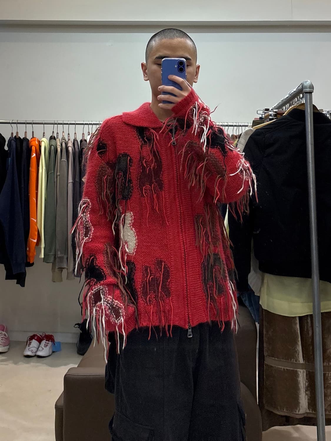 앤더슨벨 레인보우 안타르시아 집업 가디건  상품이미지9