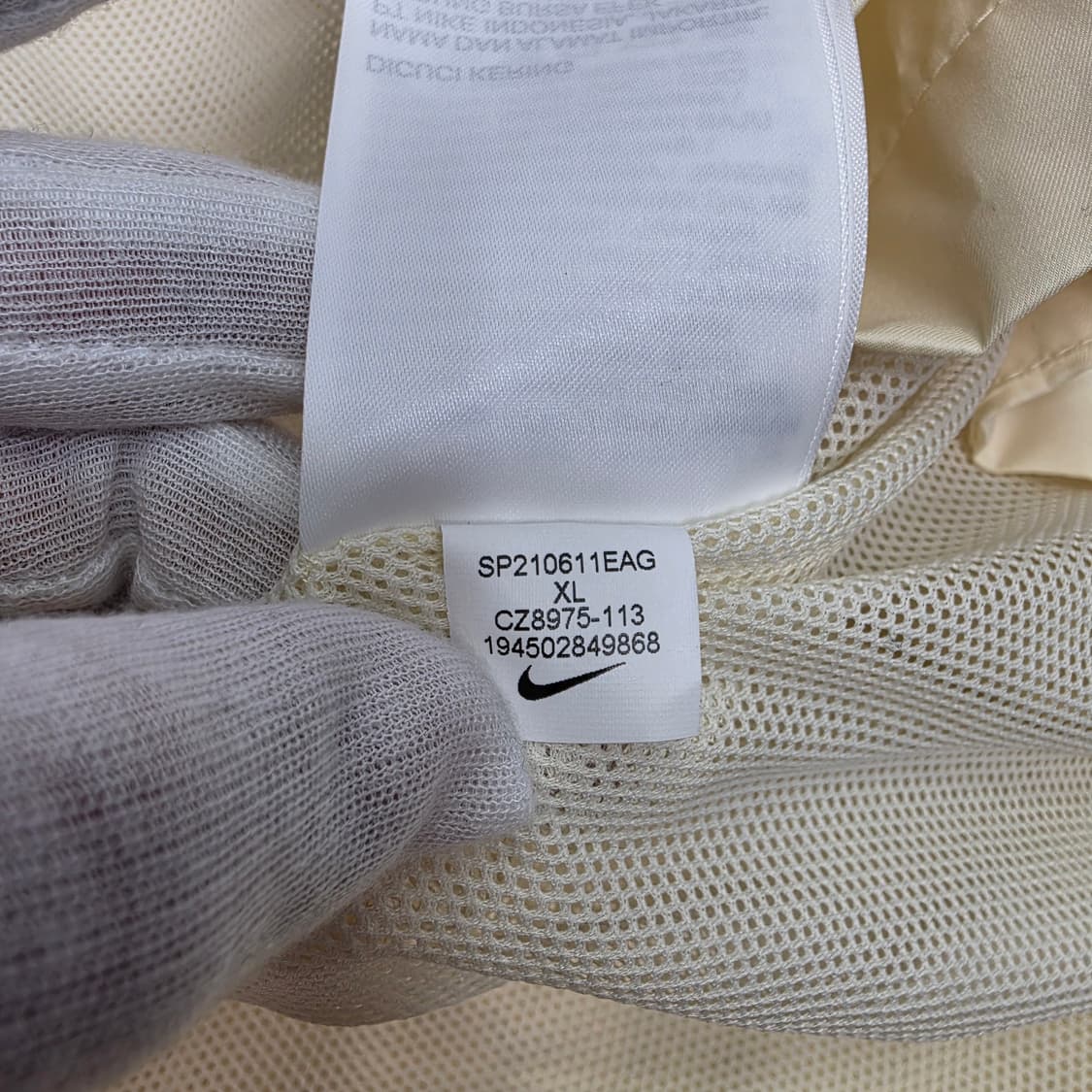 나이키 트렌치 자켓 롱자켓 집업 바람막이 95사이즈 새상품 상품이미지10