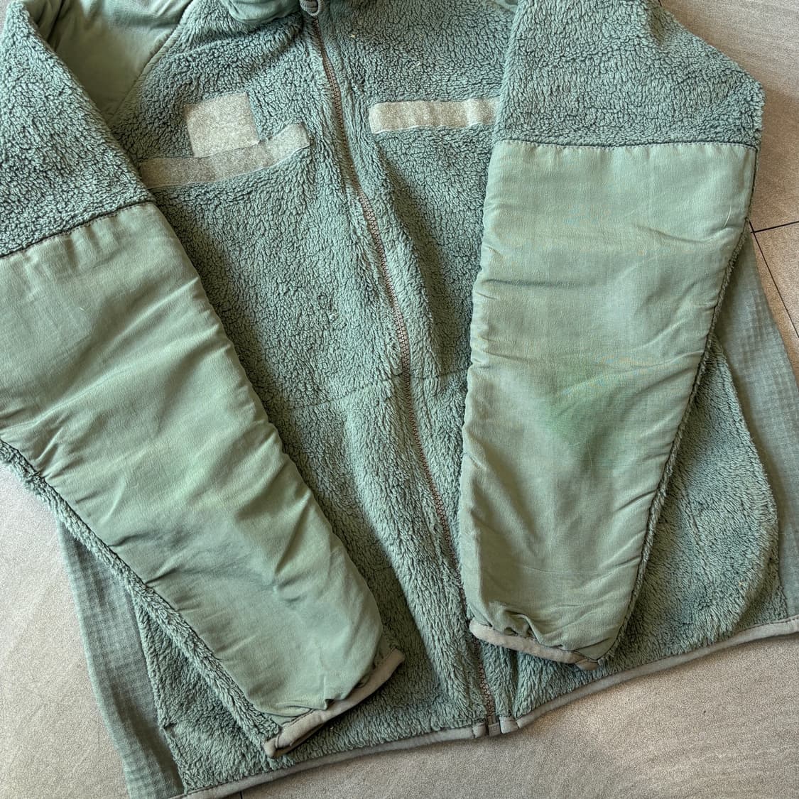 미군 젠3 카키 플리스 자켓 상품이미지8