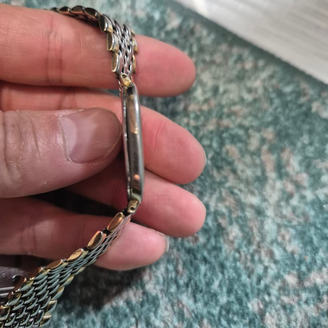 오메가 드빌 빈티지 콤비 쿼츠시계 상품이미지4