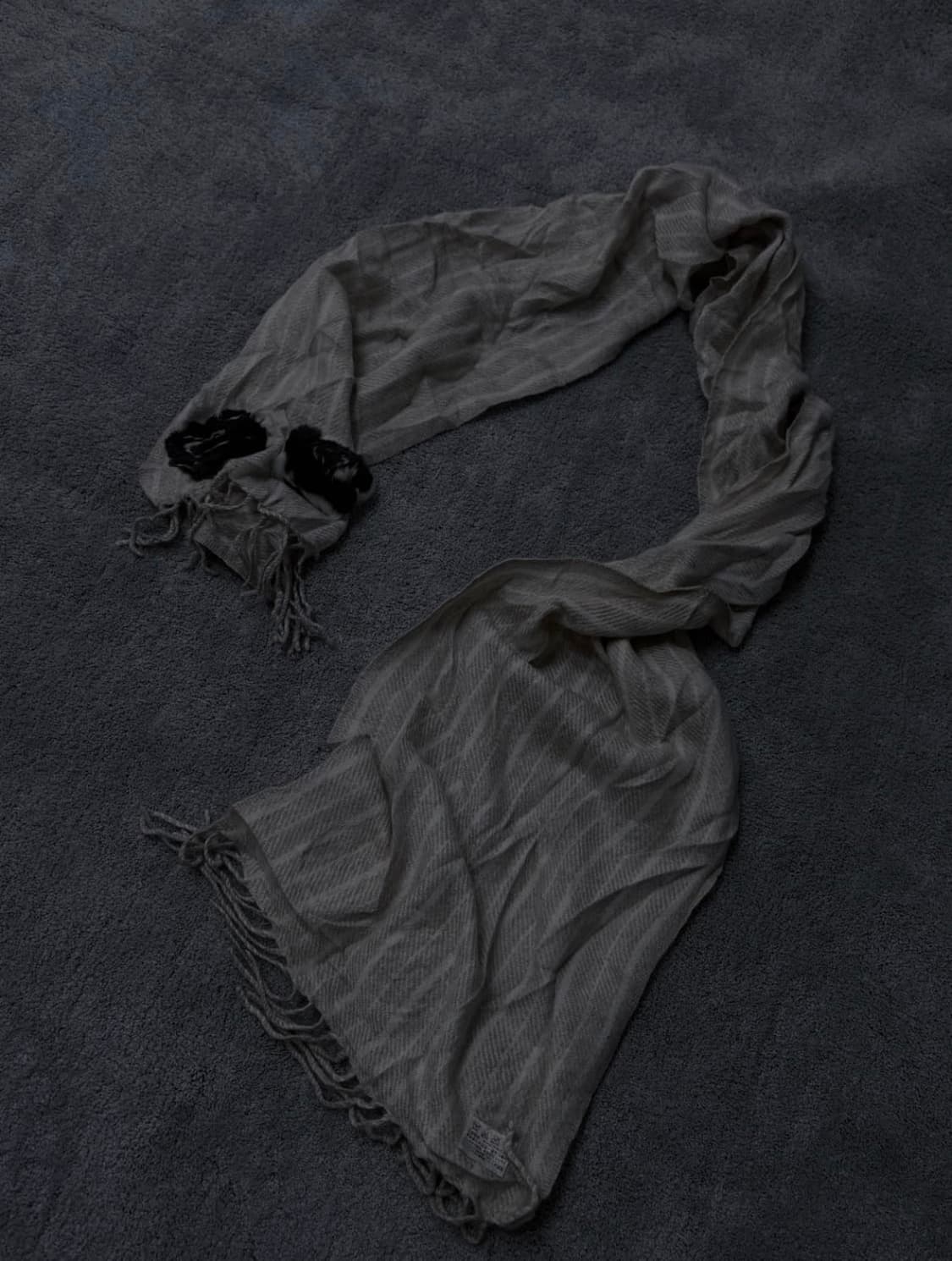 Vintage v-kei mood "roses" muffler 상품이미지1