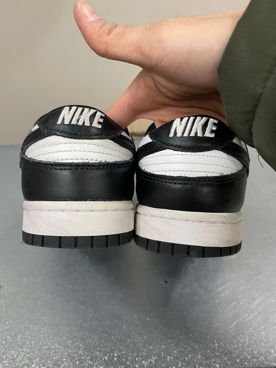 나이키 덩크 로우 레트로 블랙 260 상품이미지9