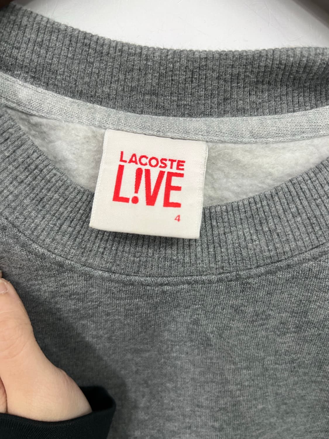 LACOSTE 회색 맨투맨 상품이미지2