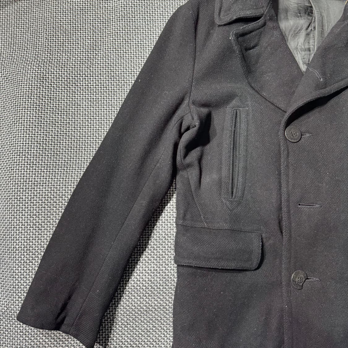 폴로 피코트 자켓 블랙 ( M/OLD-8222 ) 상품이미지5